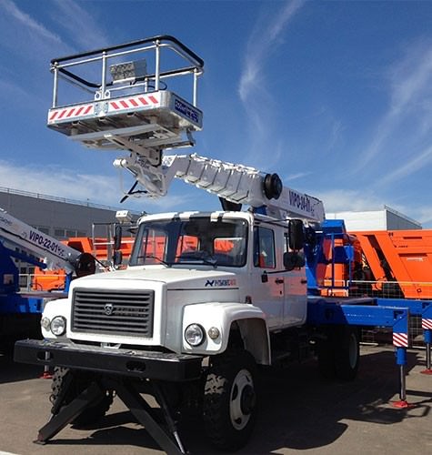 Возможности машины с подъемником-люлькой в Ельце